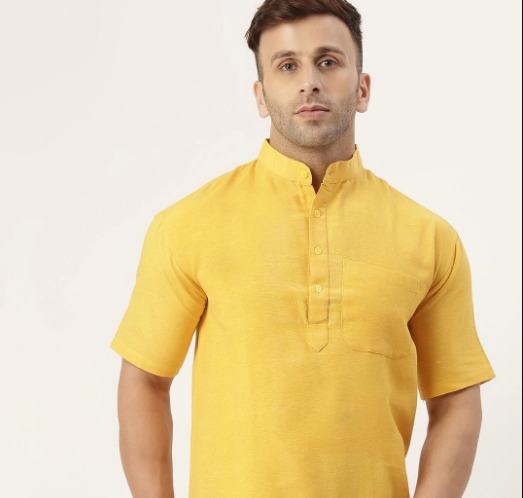 Yellow Elegance: Introducing the Must-Have Men’s Kurta Collection