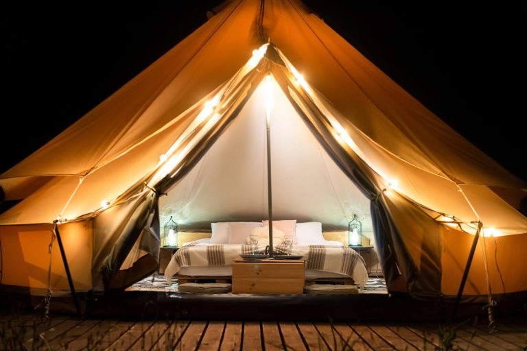 How to Turn Your Classic Bell Tent into a Home Away from Home