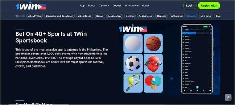 A Comprehensive Review of the 1win Casino App in the Philippines