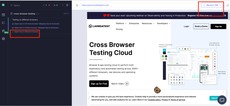 Implementing Cross-Browser Testing with Cypress for Web Application Compatibility